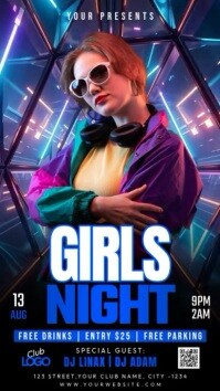 Night Party  Instagram Reel template