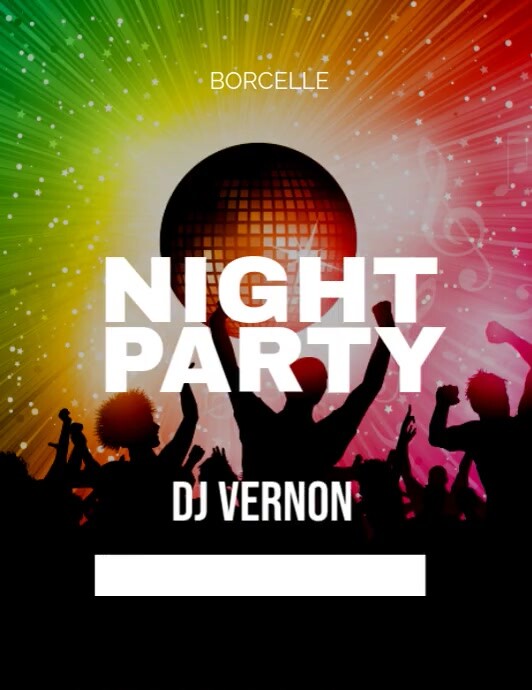 Copy of night party party animation | PosterMyWall