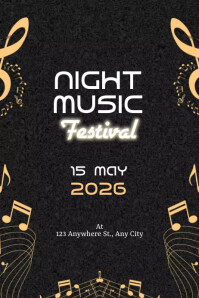 Night Party Poster Template | PosterMyWall