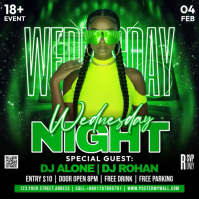 Night Party Template Square (1:1)