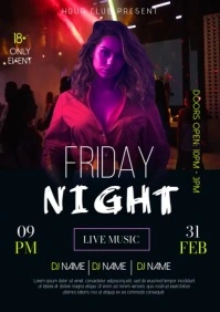 NIGHT PARTY TEMPLATE A3