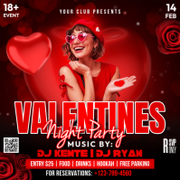 Night Party Template Quadrato (1:1)