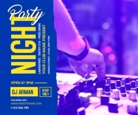 Night Party Template Medium Reghoek