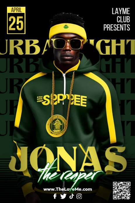 Plantilla de Night Rap Party | PosterMyWall