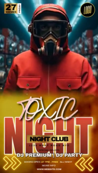 Nightclub Event Instagram Story Video With Sound template