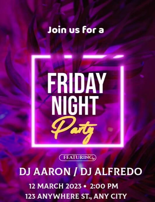 nightclub flyer  gig flyer template