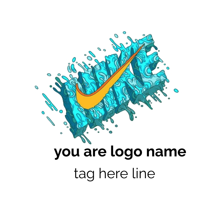 Nike Logo Template PosterMyWall nike-logo-template-postermywall