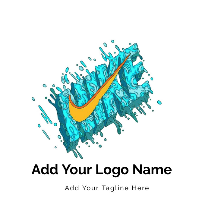 Nike Logo Template PosterMyWall nike-logo-template-postermywall