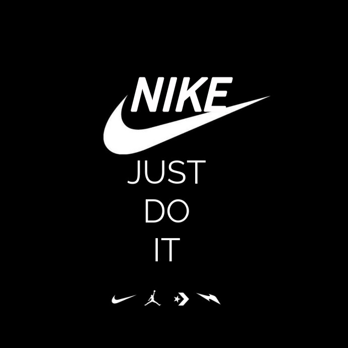 NIKE LOGO Template PosterMyWall NIKE LOGO Template PosterMyWall