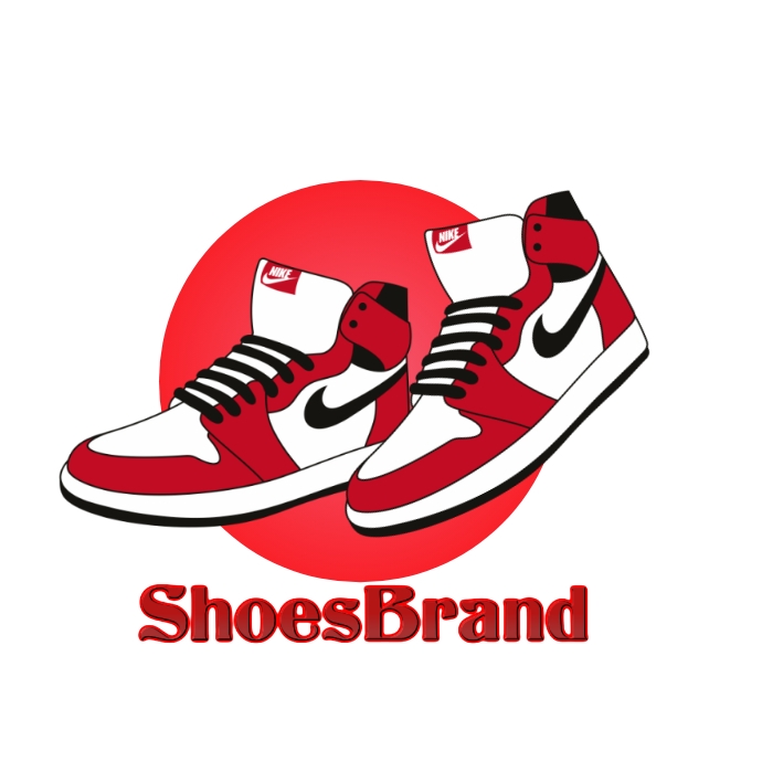 Nike shoes logo/shoes brand Logotipo template