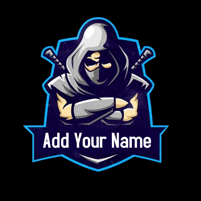 Ninja Cutter Logo Mascot For Esport / gamer template