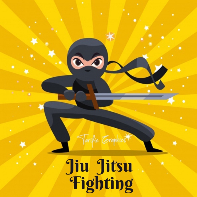 ninja Template PosterMyWall