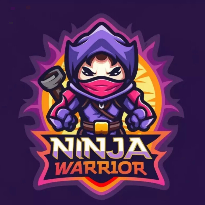 Ninja Warrior Poster Template PosterMyWall