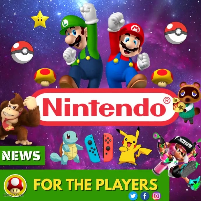 Nintendo Post nintendo switch Template | PosterMyWall