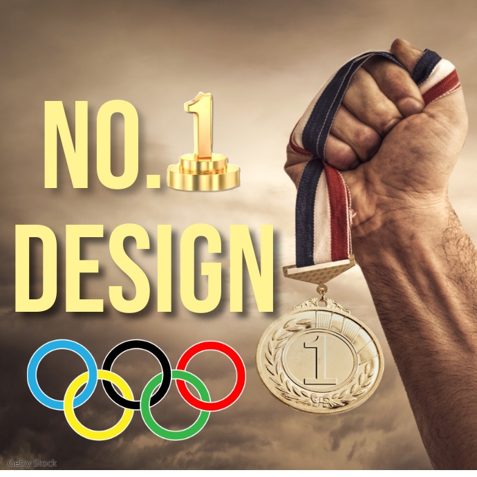 NO 1 DESIGN TEMPLATE | PosterMyWall