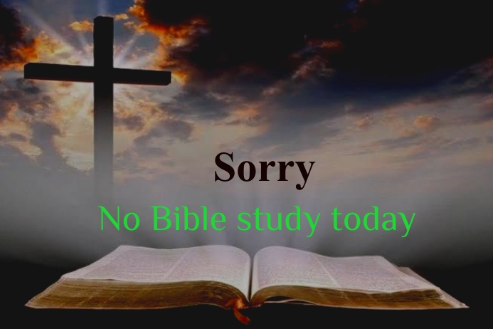 No Bible study poster Template | PosterMyWall