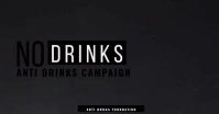 no drinks Facebook Shared Image template