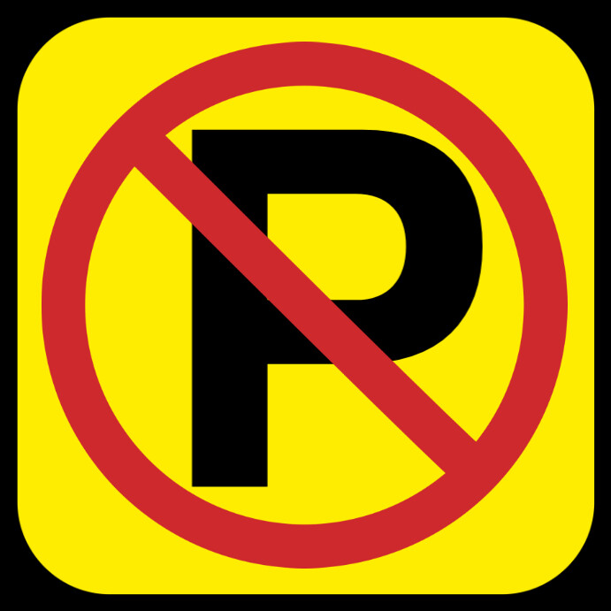 No Parking Sign Board Poster Template PosterMyWall