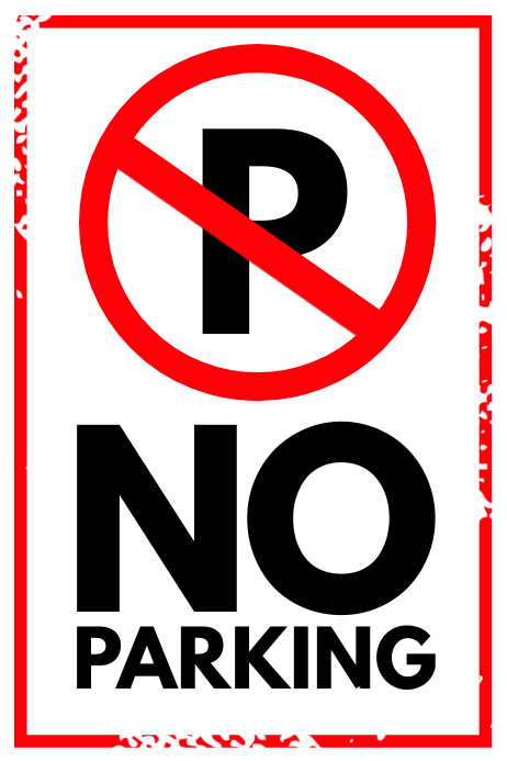No Parking Sign Poster Template Postermywall