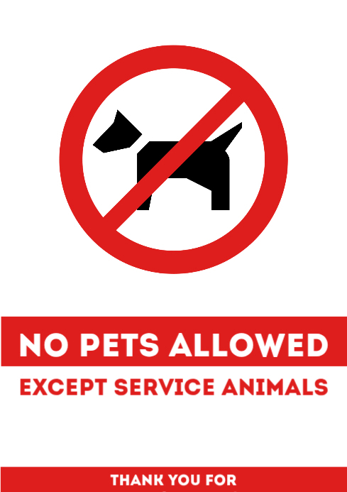 No Dogs Allowed Sign Printable