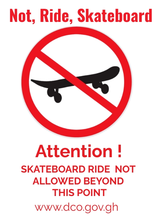 Copy of no ride sign | PosterMyWall