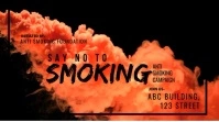 no smoking Digital Display (16:9) template