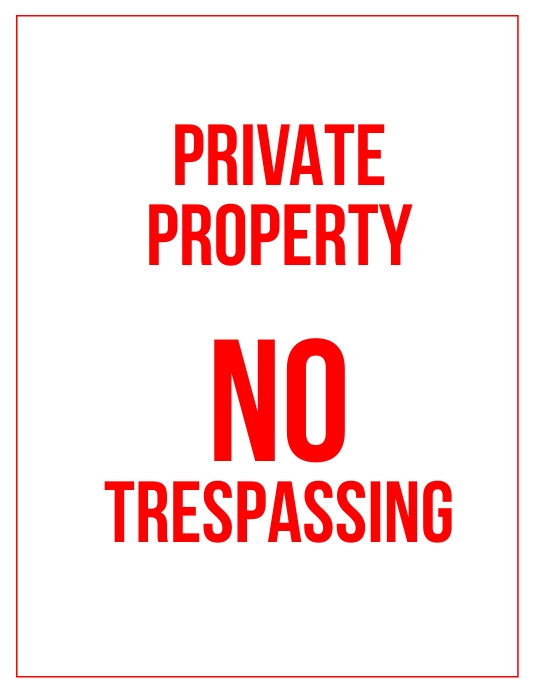 no trespassing sign Template PosterMyWall no trespassing sign Template PosterMyWall