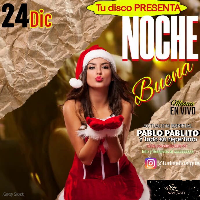 NOCHE BUENA template