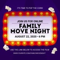 Movie Night Email Example Movie Night Template | PosterMyWall