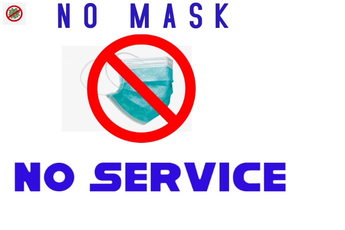 NoMaskNoService 2 Template | PosterMyWall