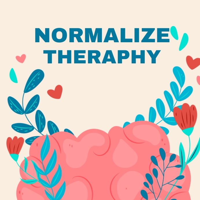 Normalize Theraphy Template | PosterMyWall