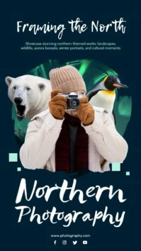 Northern Photography Instagram-verhaal template