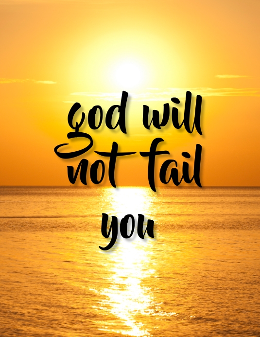 Not fail Template | PosterMyWall