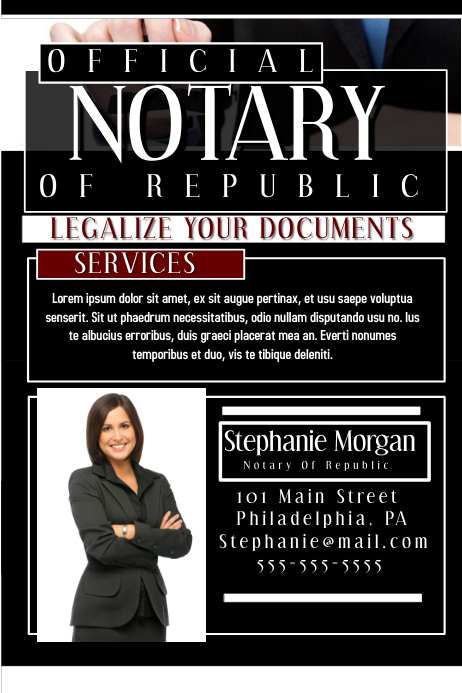 Notary Flyer Template Portal Tutorials Notary Flyer Template Portal Tutorials