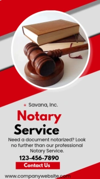 Notary Service for Instagram Story template