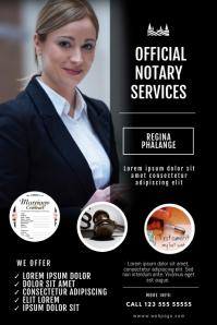 Customizable Design Templates For Notary Postermywall