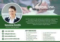 Notary Signing Services Template Postcard