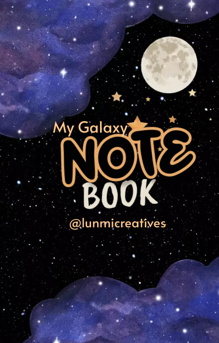 Note book cover Template | PosterMyWall