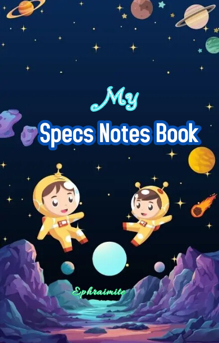 note book cover template