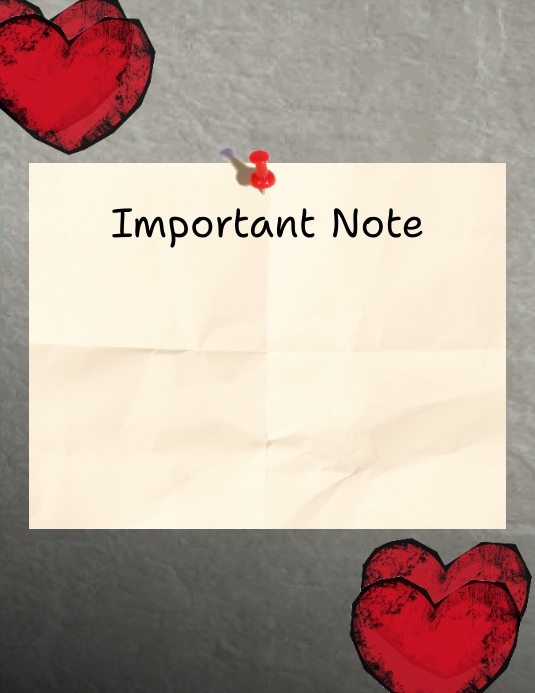 Modèle Note | PosterMyWall