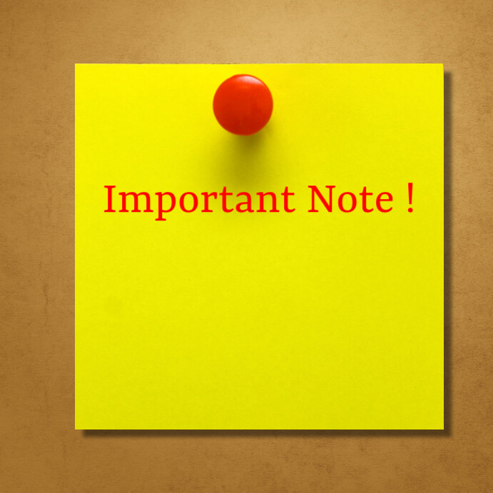 Note Themal Note เทมเพลต | PosterMyWall