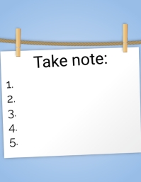 1,470+ simple note design template Customizable Design Templates ...