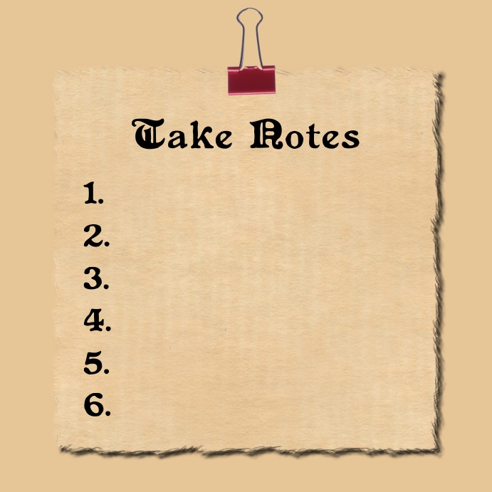 Copy of Note template | PosterMyWall