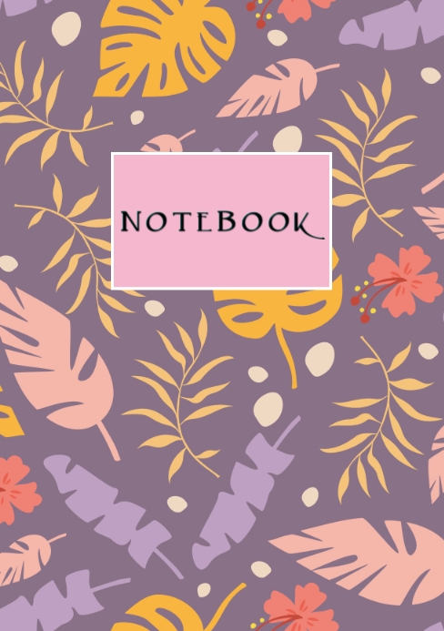 Printable Notebook Cover Designs