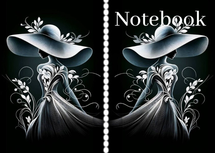 Notebook Cover 明信片 template