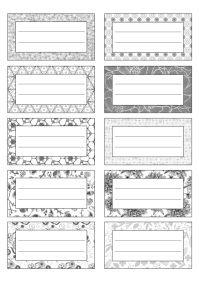 Notebook Sticker Label Sample Notebook Labels Stickers Printable Boys Template | PosterMyWall