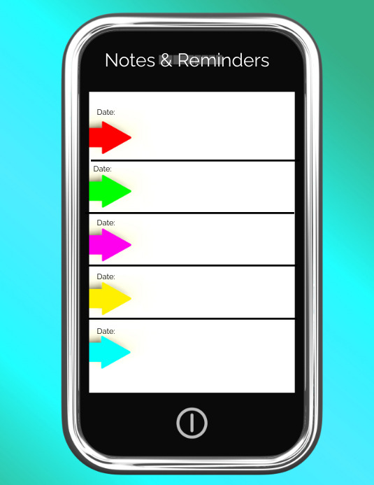 Copy of Notes & Reminders template | PosterMyWall