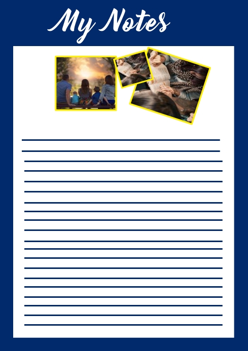 Notes Template | PosterMyWall