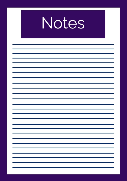 notes Template | PosterMyWall