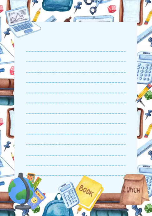 Notes Template | PosterMyWall